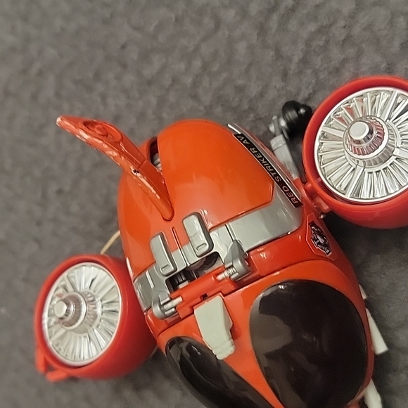 BANDAI 1997 BETTLEBORGS BATTLE BASE RED STRIKER - Picture 4 of 7